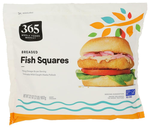 Breaded Fish Squares 32 Oz 365 By Whole Foods Market