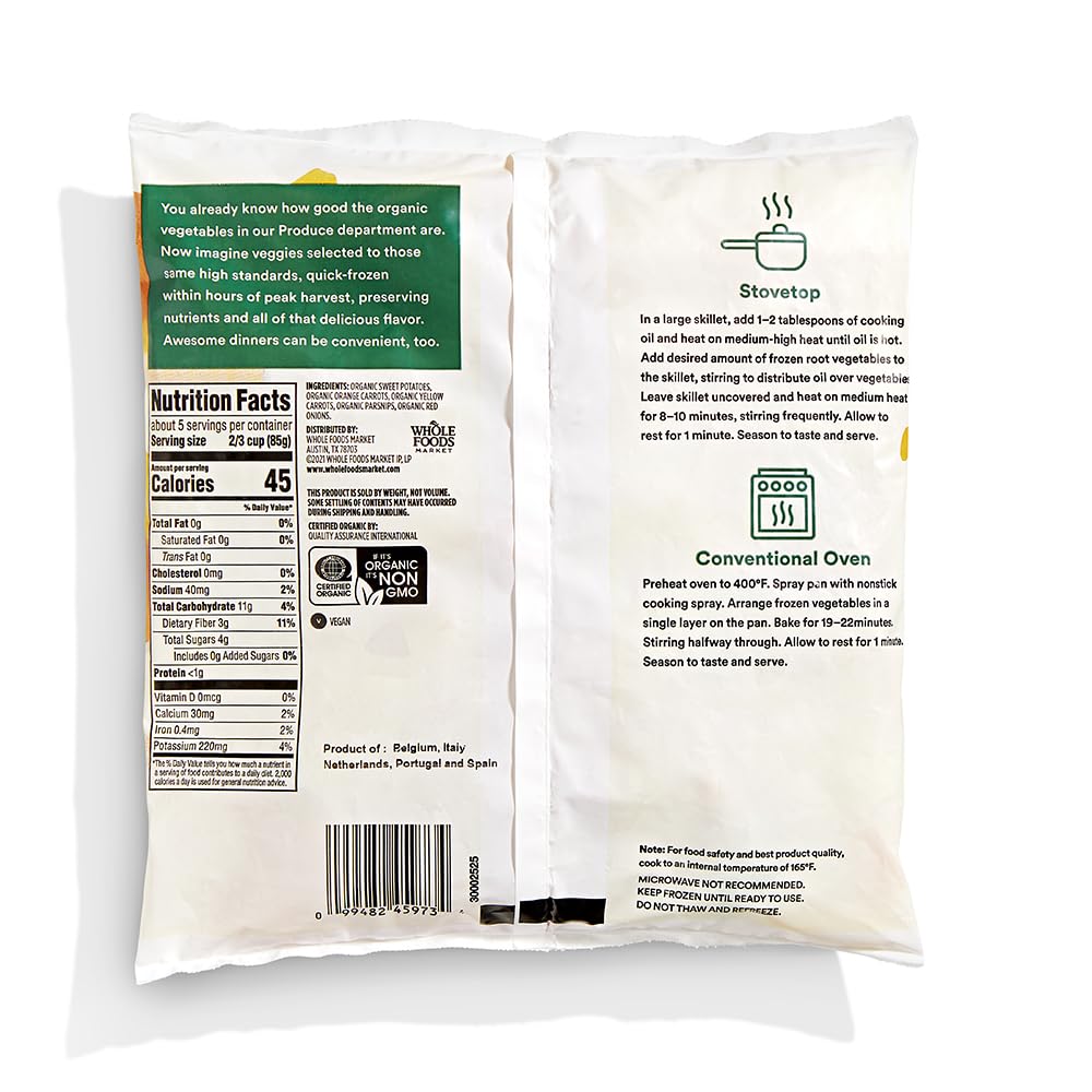Organic Root Vegetable Blend 16 Oz 365 By Whole Foods Market