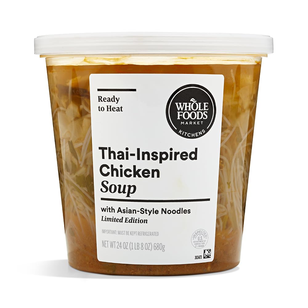 Thai-Inspired Chicken Soup With Asian-Style Noodles 24 Oz Whole Foods Market