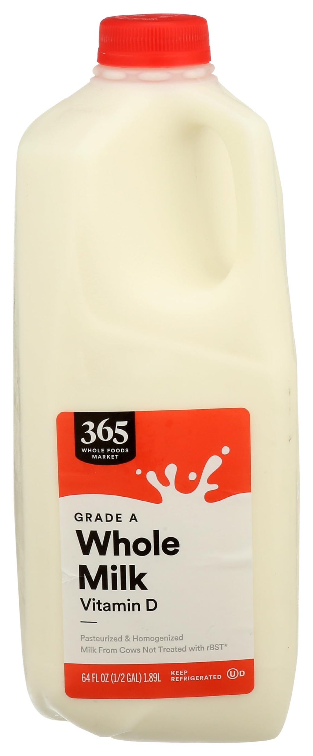 Organic Whole Milk 64 Fl Oz 365 By Whole Foods Market