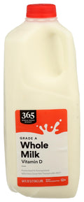 Organic Whole Milk 64 Fl Oz 365 By Whole Foods Market