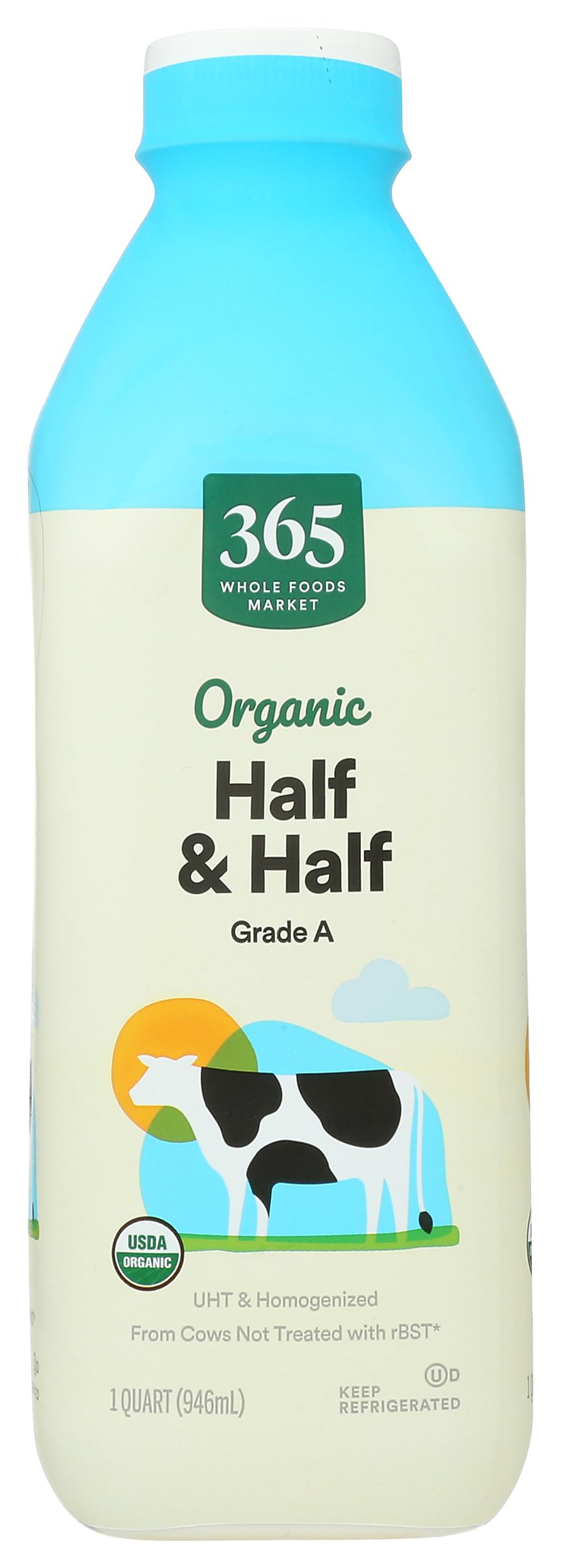 Organic Half And Half 1 Qt 365 By Whole Foods Market