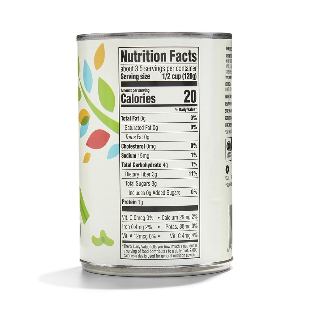 Organic Cut Green Beans 14.5 Oz 365 By Whole Foods Market