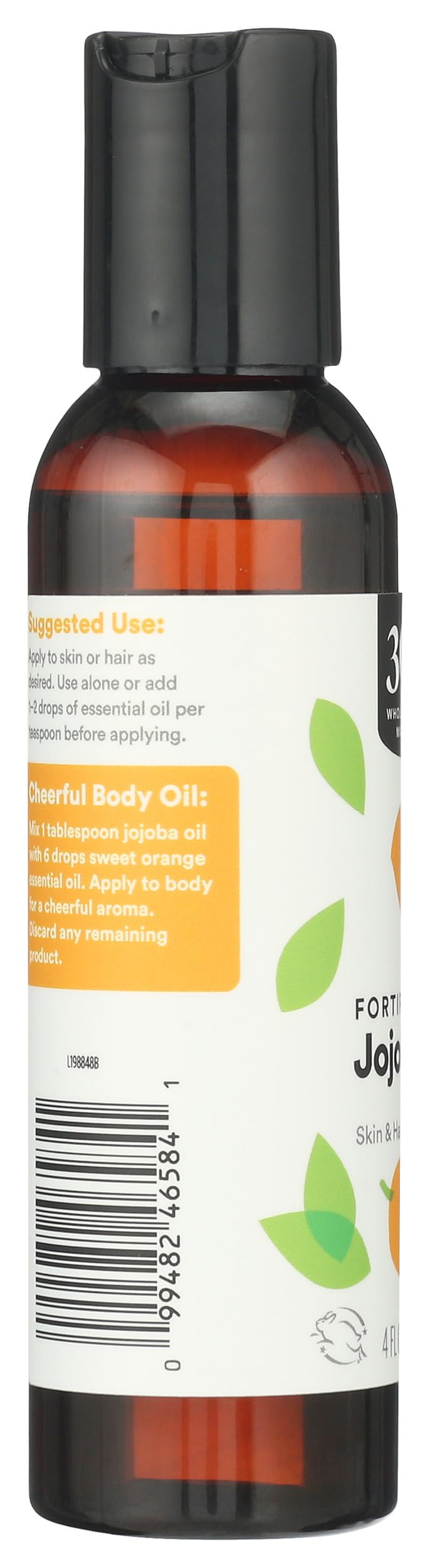 Organic Fortifying Jojoba Oil Skin And Hair Care 4 Fl Oz 365 By Whole Foods Market