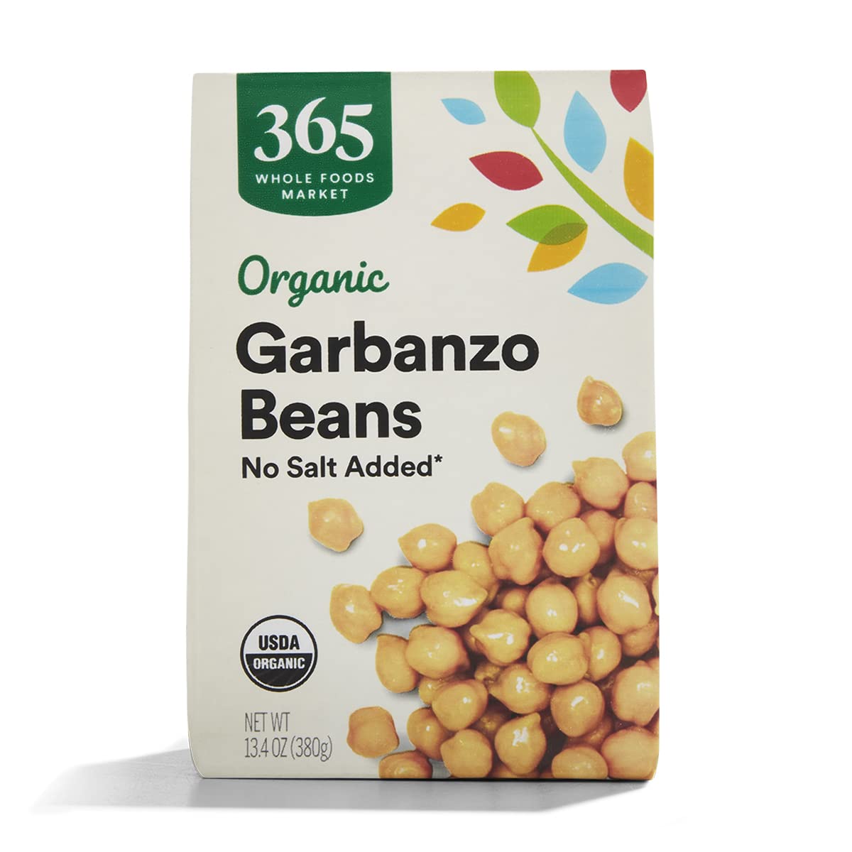 Organic Unsalted Garbanzo Beans 13.4 Oz 365 By Whole Foods Market