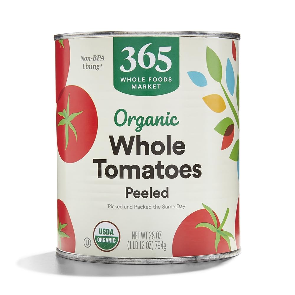 Organic Whole Peeled Tomatoes 28 Oz 365 By Whole Foods Market