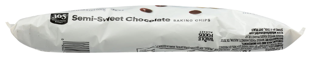 Semisweet Chocolate Chips 24 Oz 365 By Whole Foods Market