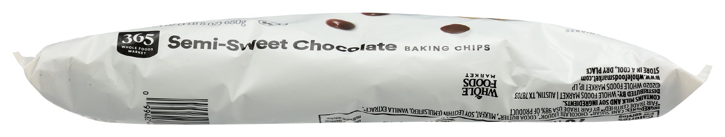 Semisweet Chocolate Chips 24 Oz 365 By Whole Foods Market
