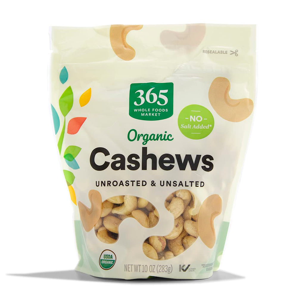 Organic Cashews 10 Oz 365 By Whole Foods Market