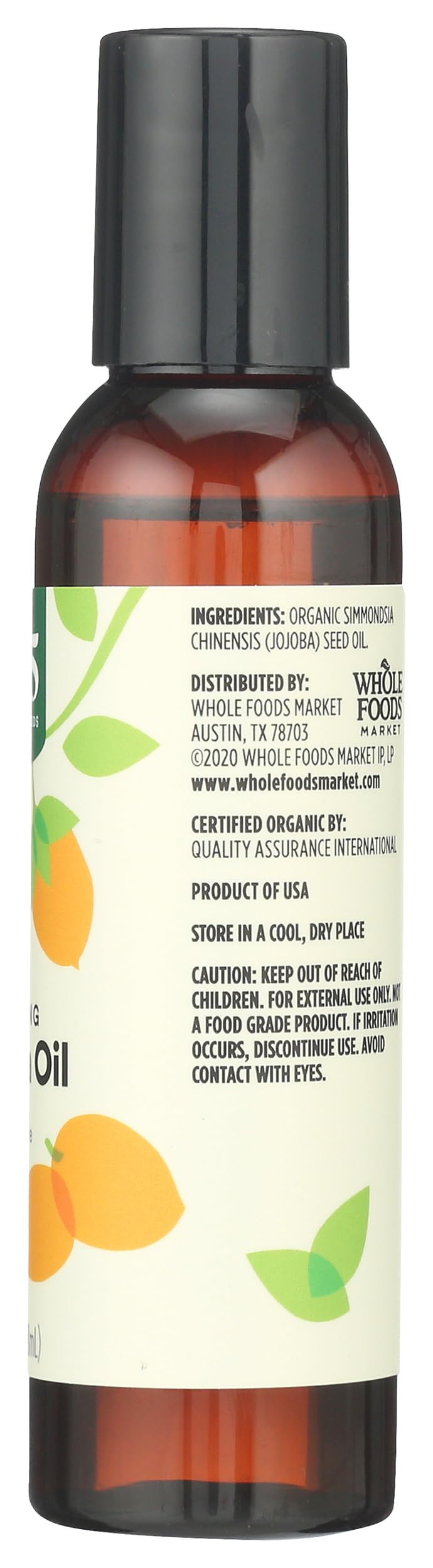 Organic Fortifying Jojoba Oil Skin And Hair Care 4 Fl Oz 365 By Whole Foods Market