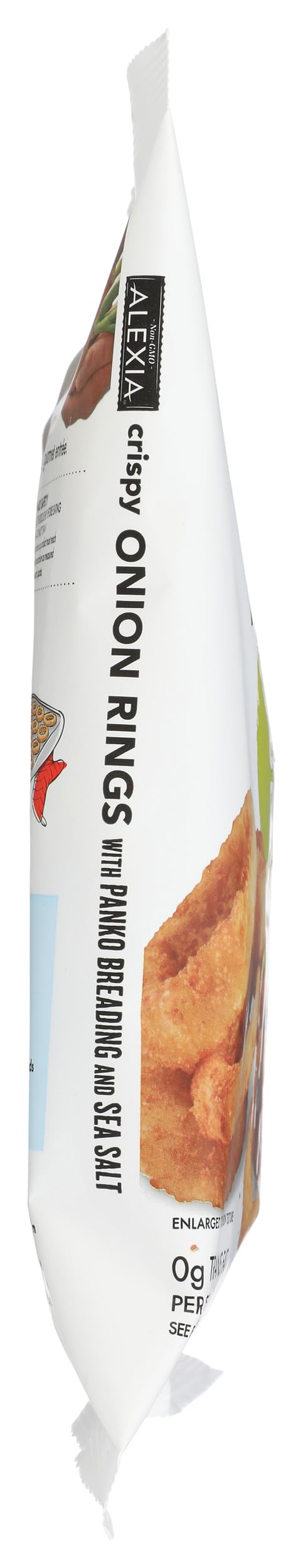 Crispy Onion Rings with Panko Breading and Sea Salt 11 Oz Alexia