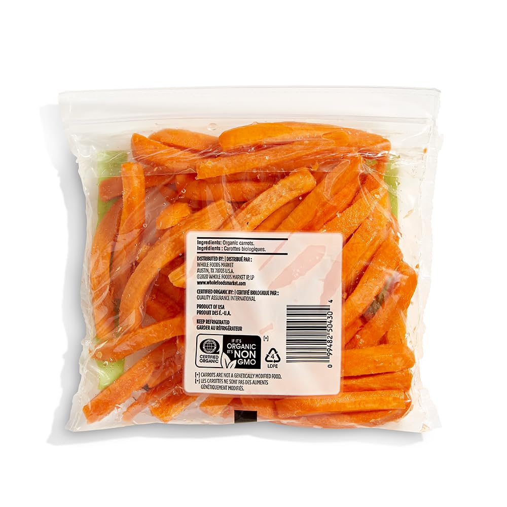 Organic Carrot Sticks 12 Oz 365 By Whole Foods Market