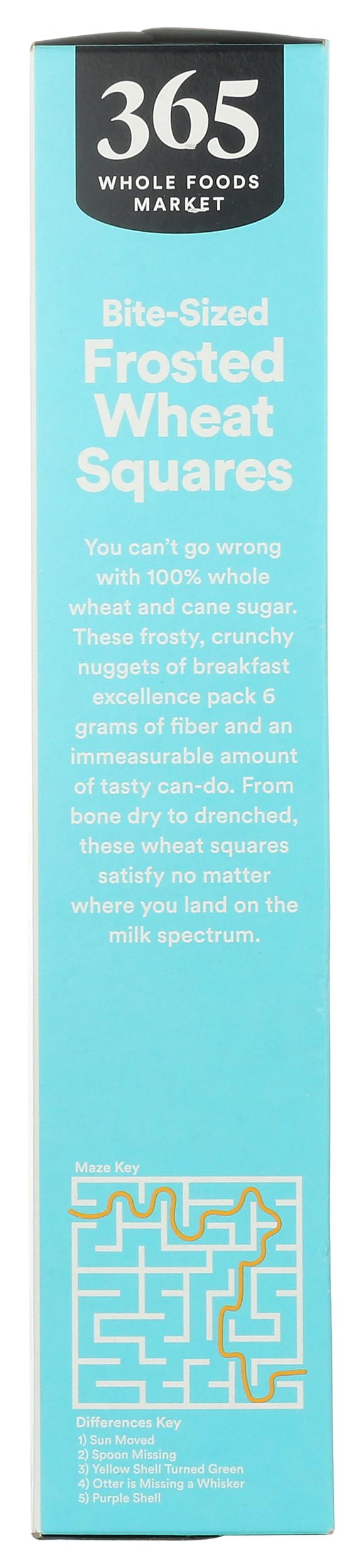 Frosted Wheat Squares Cereal 16 Oz 365 By Whole Foods Market