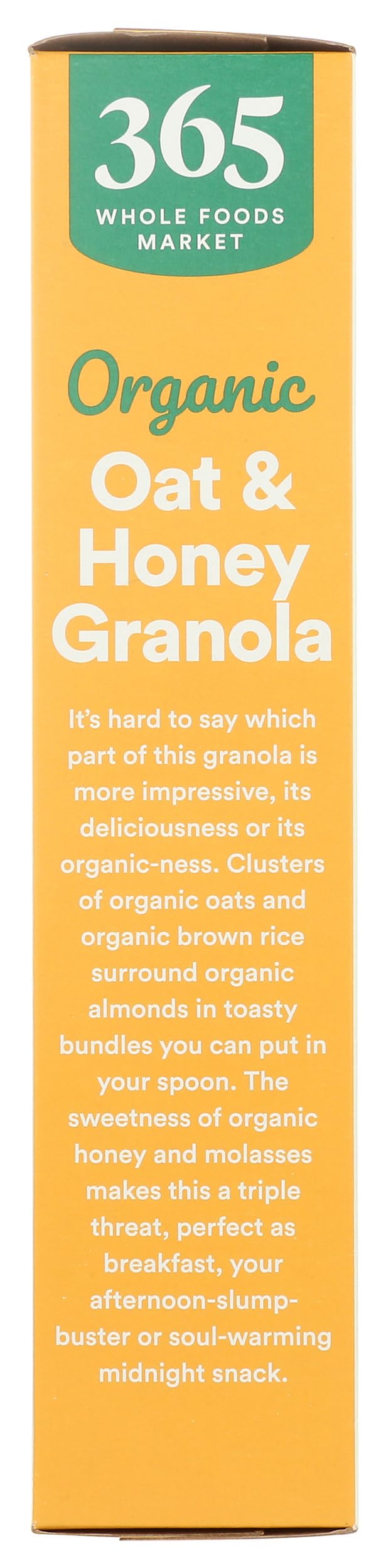 Organic Oat And Honey Granola 17 Oz 365 By Whole Foods Market