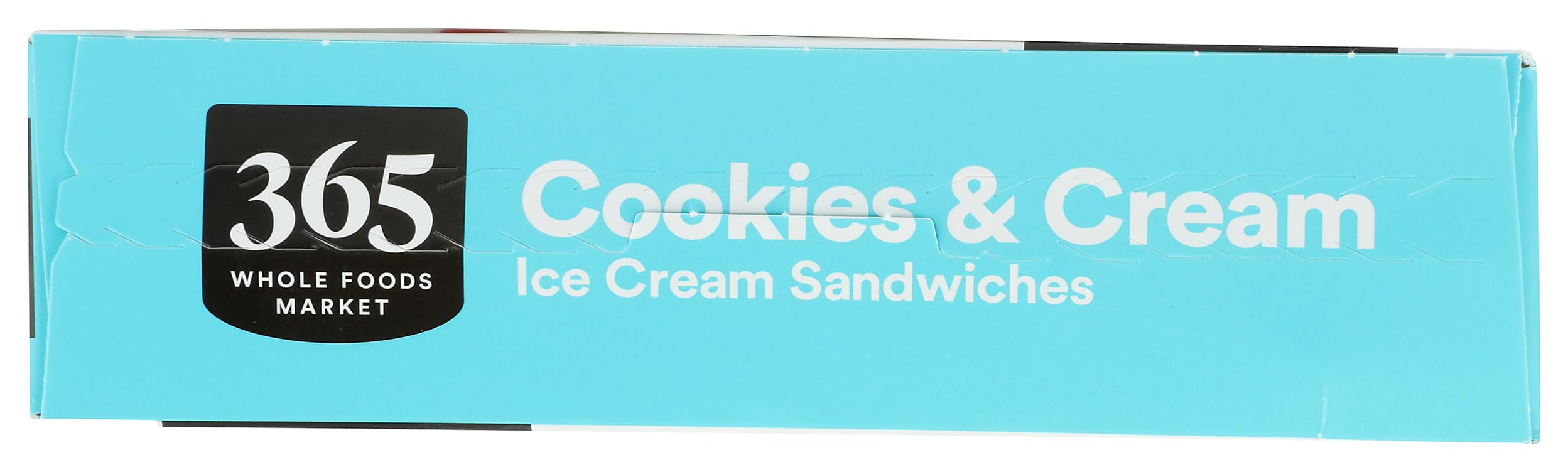 Cookies & Cream Ice Cream Sandwiches 17 FZ 1 Count 365 By Whole Foods Market