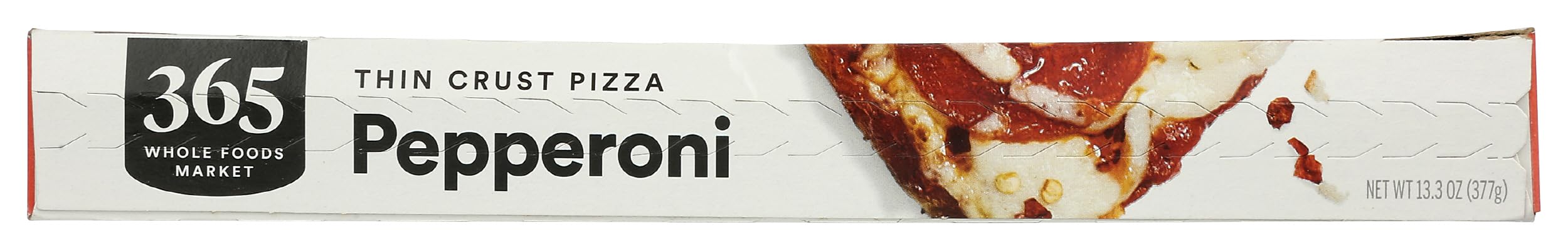 Thin Crust Uncured Pepperoni Pizza 13.3 Oz 1 Count 365 By Whole Foods Market