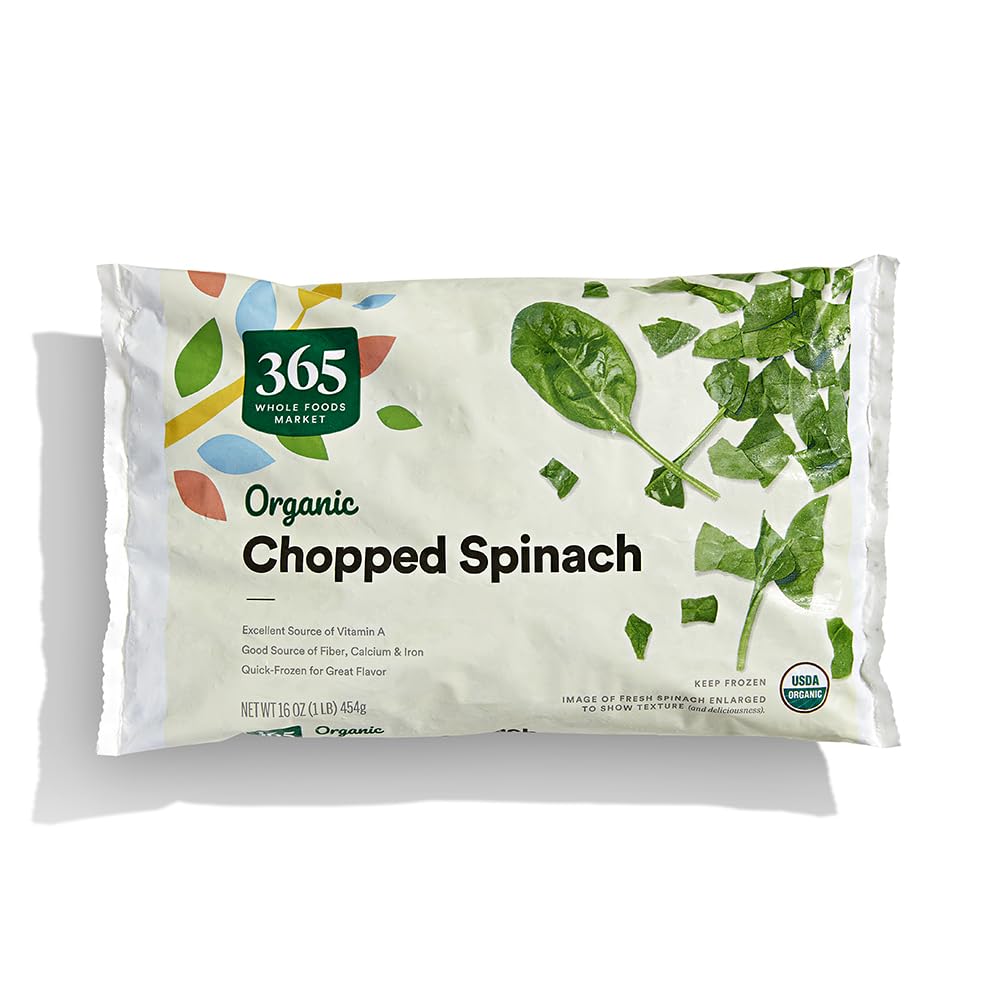 Organic Chopped Spinach 16 Oz 365 By Whole Foods Market
