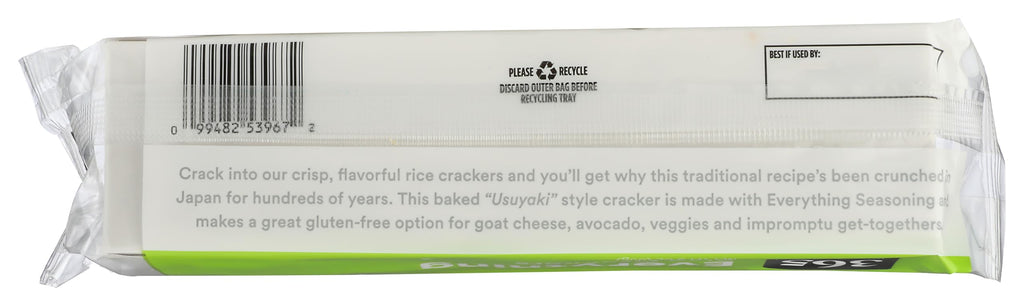 Everything Rice Crackers 3 Oz 365 By Whole Foods Market
