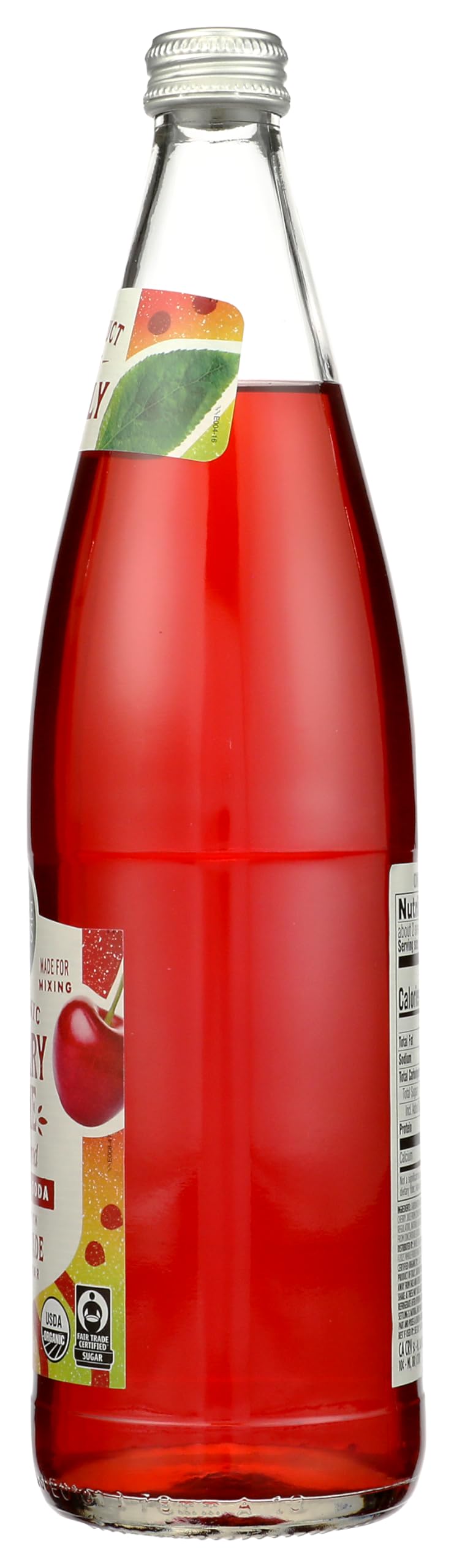 Organic Cherry Lime Italian Soda 25.4 Fl Oz 365 By Whole Foods Market