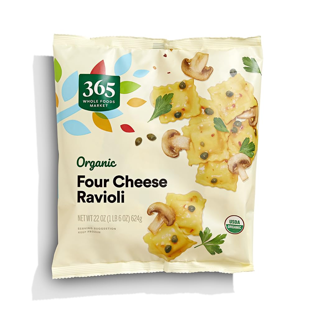 Organic Four Cheese Ravioli 22 Oz 365 By Whole Foods Market