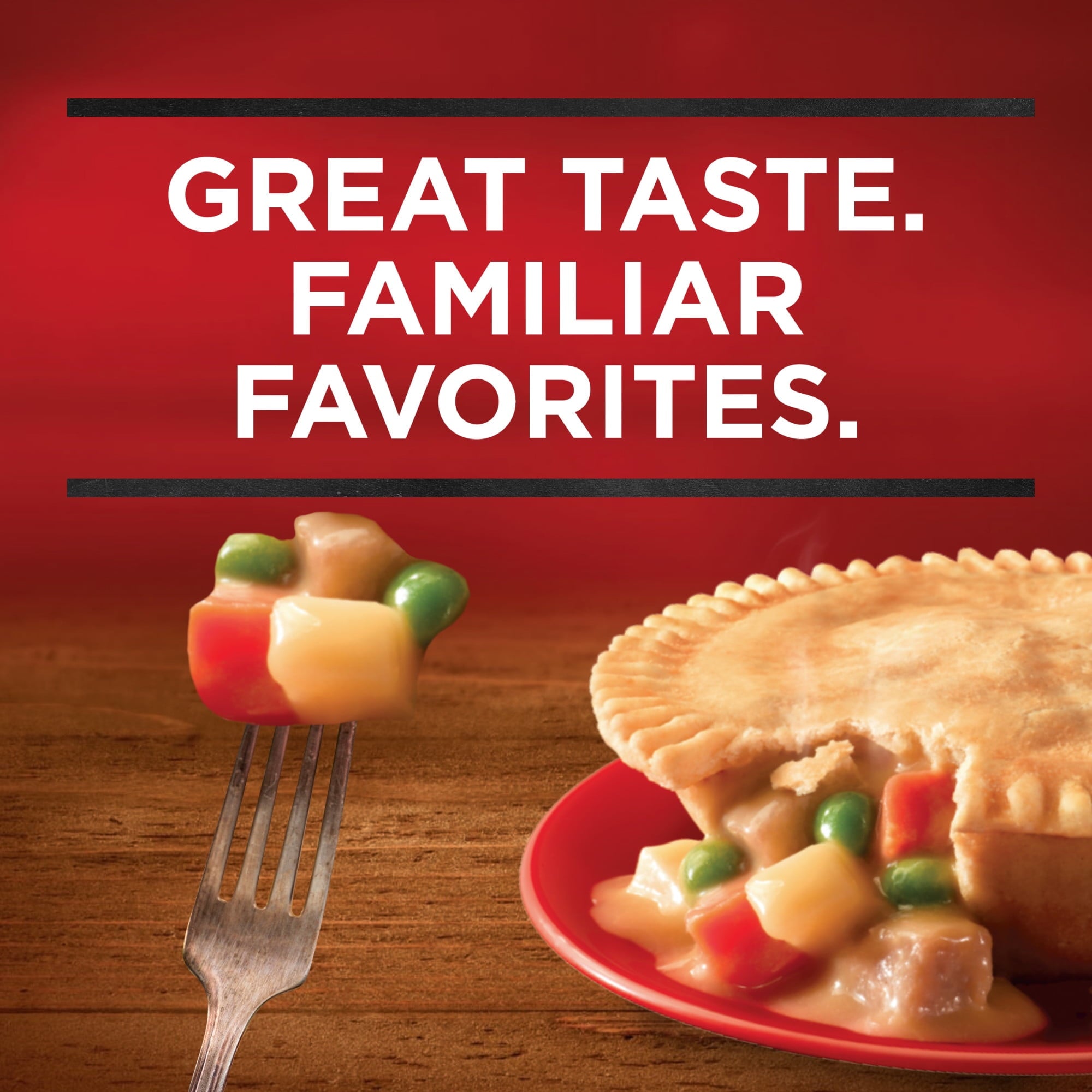 Banquet Chicken Pot Pie Frozen Meal 7 Oz 11g Protein