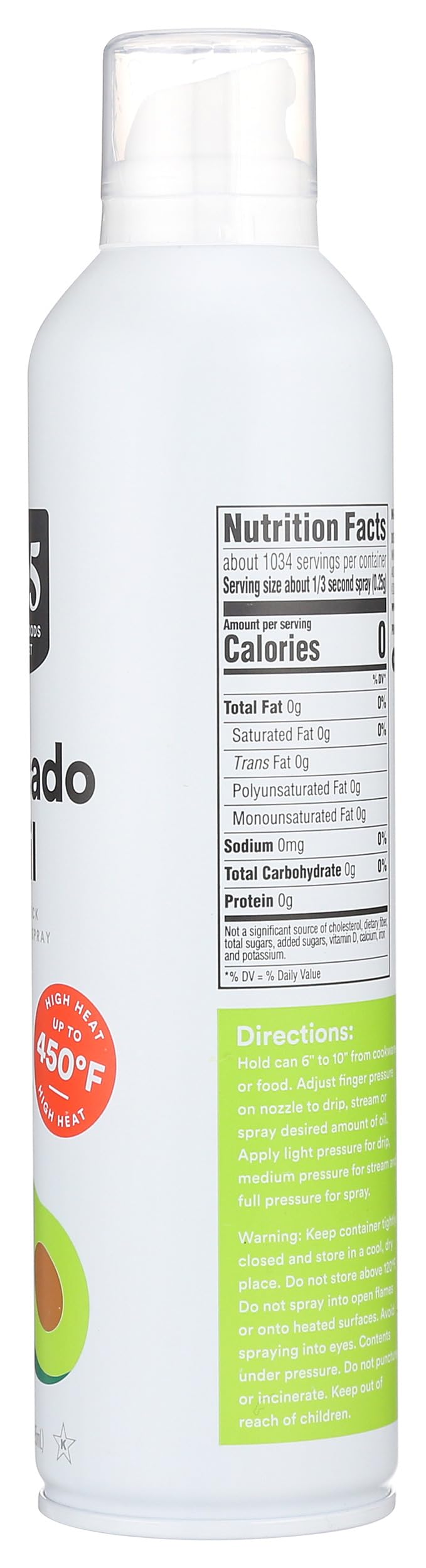 Avocado Oil Spray Value 10 Fl Oz 365 By Whole Foods Market