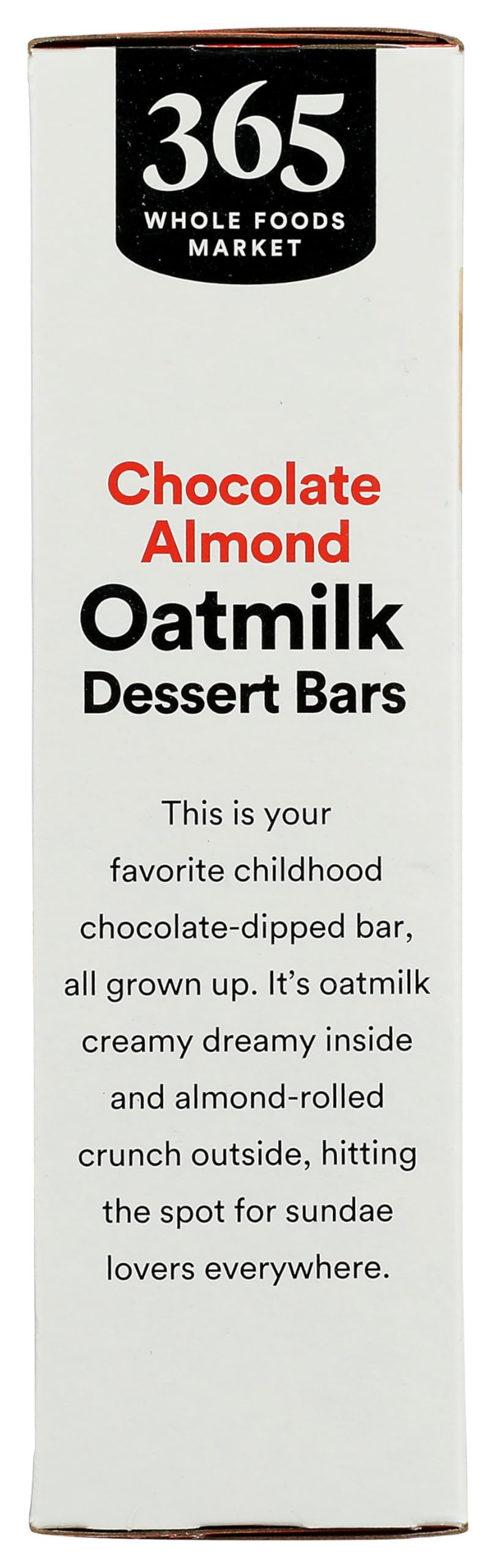 Chocolate Almond Oat Milk Dipped Dessert Bars 9 FZ 365 By Whole Foods Market