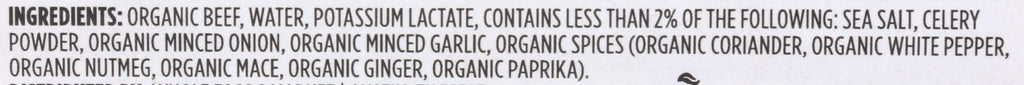 Organic Uncured Grass-Fed Beef Hot Dogs 12 Oz 1 Count 365 By Whole Foods Market