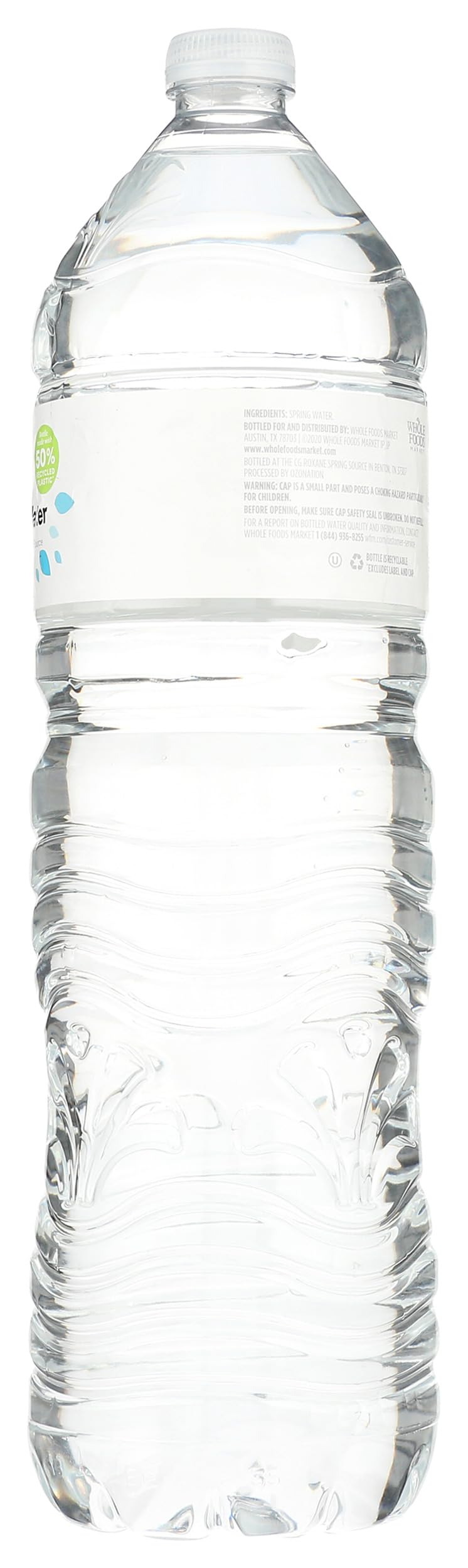 Spring Water Flat Cap 50.7 Fl Oz 365 By Whole Foods Market