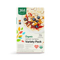 Organic Variety Pack Instant Oatmeal 11.3 Oz 365 By Whole Foods Market