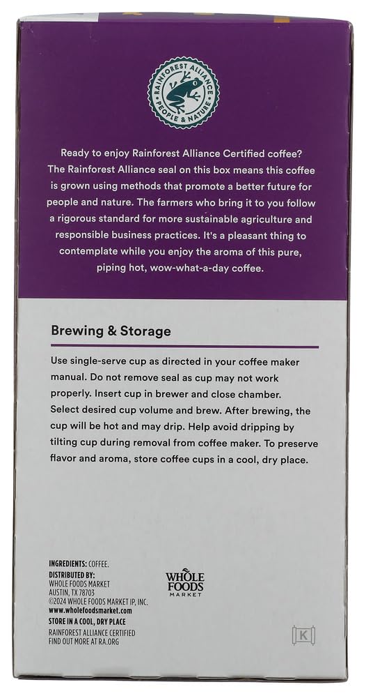 Buzz Free Value Size Coffee Capsule 9.3 Oz 365 By Whole Foods Market