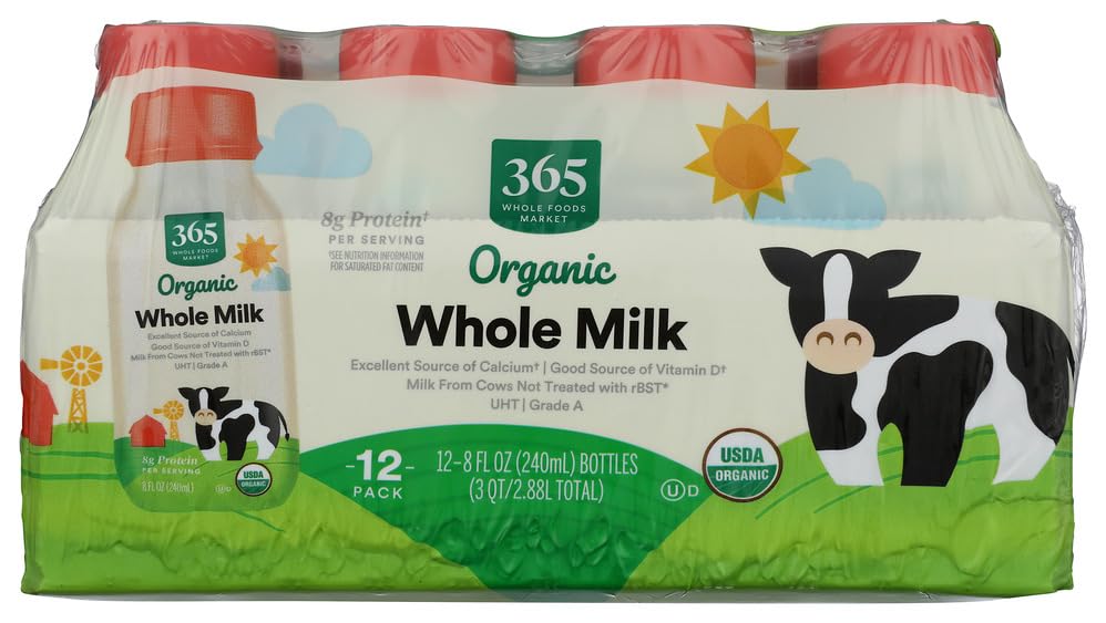 Organic Whole Milk 96 Fl Oz 365 By Whole Foods Market