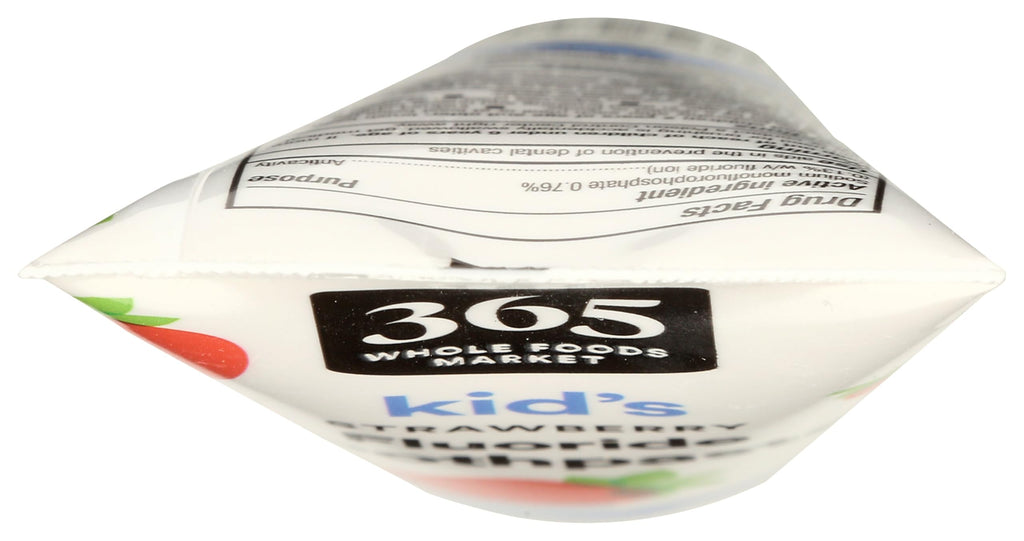 Kids Fluoride-Free Toothpaste Strawberry 4.2 Oz 365 By Whole Foods Market