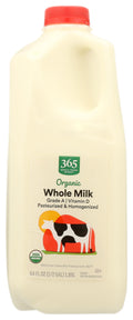 Organic Whole Milk 64 Fl Oz 365 By Whole Foods Market