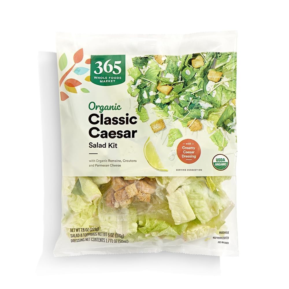 Organic Classic Caesar Salad Kit 7.8 Oz 365 By Whole Foods Market