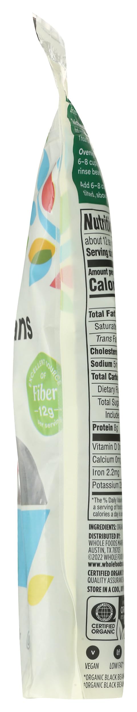 Organic Black Beans 16 Oz 365 By Whole Foods Market