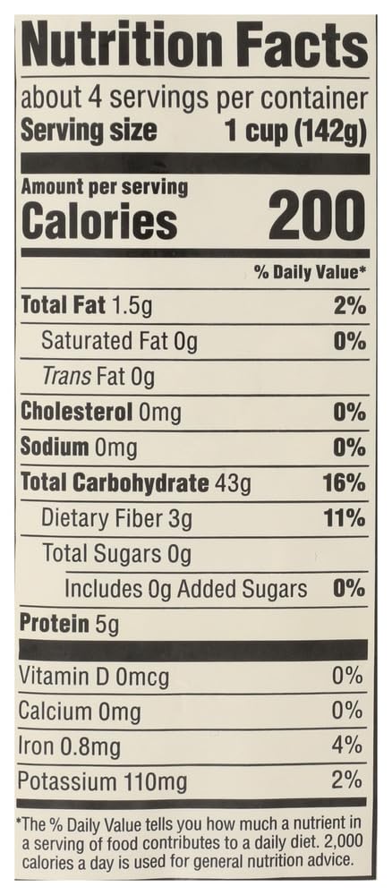 Organic Brown Rice Whole Grain 20 Oz 365 By Whole Foods Market