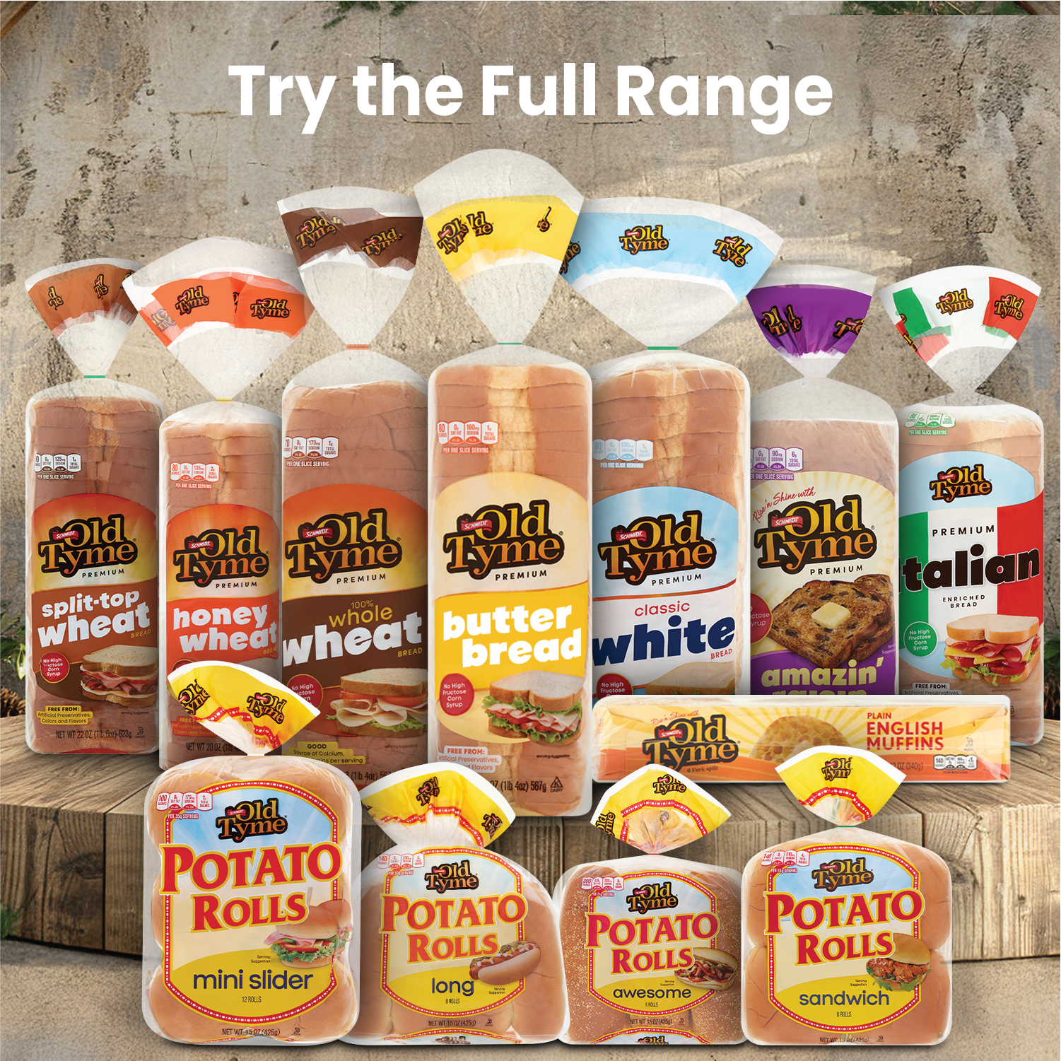 Old Tyme Premium Butter Bread 20 Oz Loaf