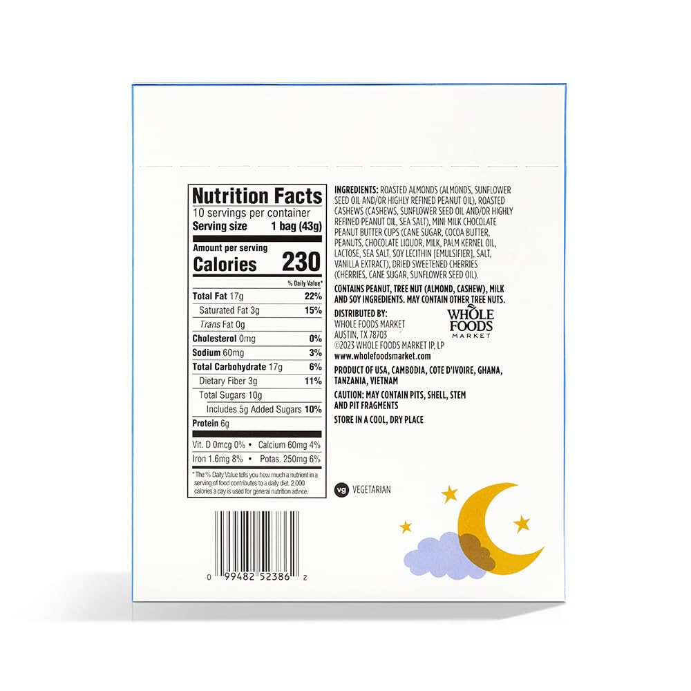 Double Feature Trail Mix Multipack 15 Oz 365 By Whole Foods Market
