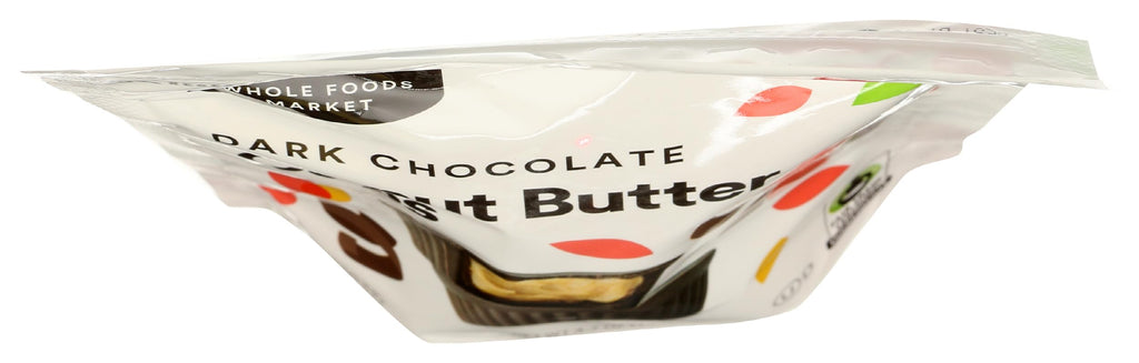 Mini Dark Chocolate Peanut Butter Cups 4.7 Oz 365 By Whole Foods Market