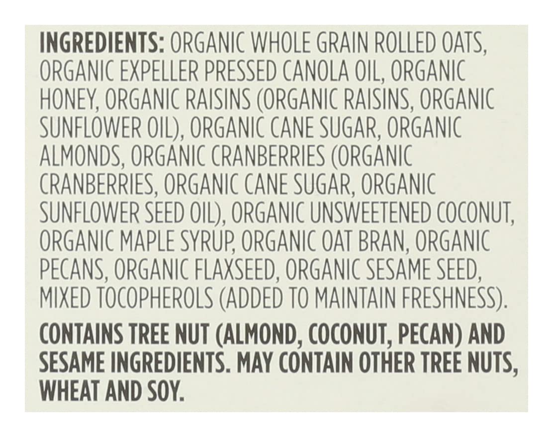 Organic Granola Fruit And Nut 17 Oz 1 Count 365 By Whole Foods Market