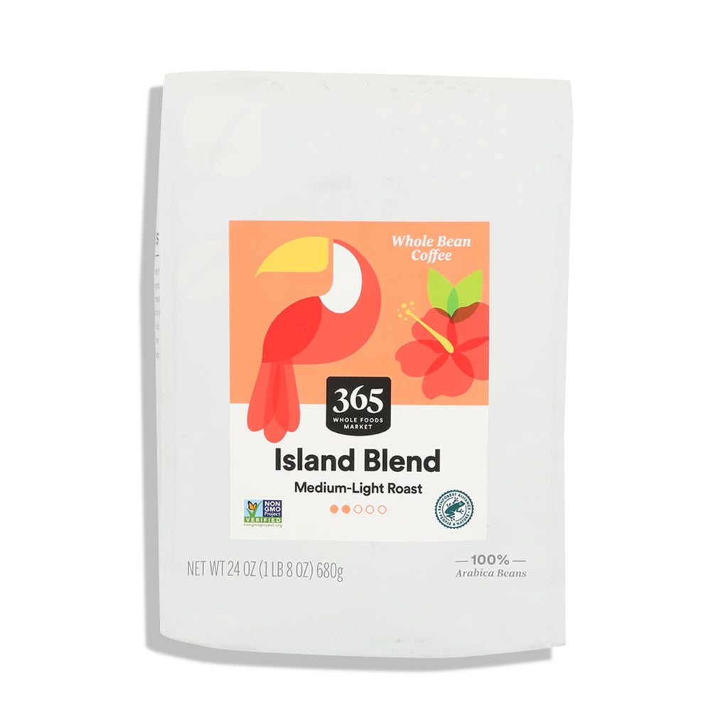 Island Blend Whole Bean Coffee 24 Oz 365 By Whole Foods Market