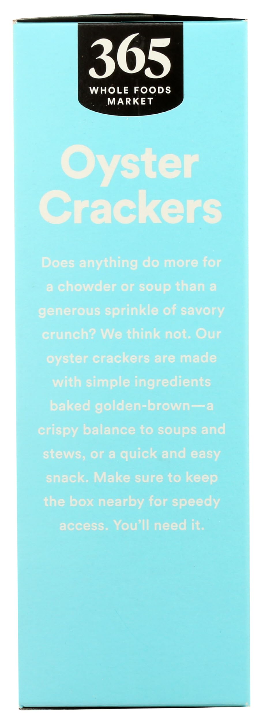 Oyster Crackers 8 Oz 365 By Whole Foods Market