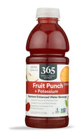 Nutrient Enhanced Water Fruit Punch With Potassium 20 Fl Oz 365 By Whole Foods Market