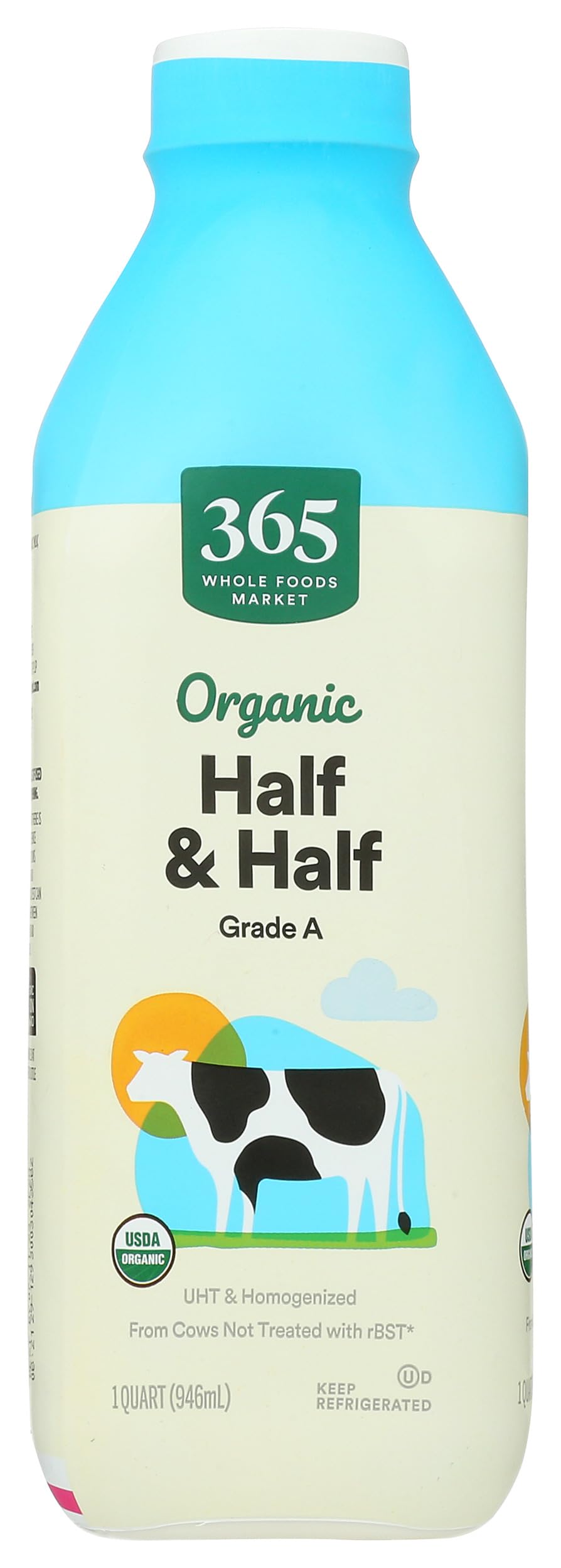 Organic Half And Half 1 Qt 365 By Whole Foods Market