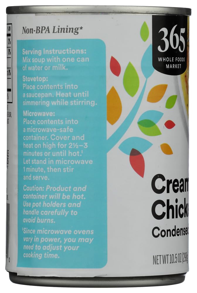 Condensed Cream Of Chicken Soup 10.5 Oz 365 By Whole Foods Market