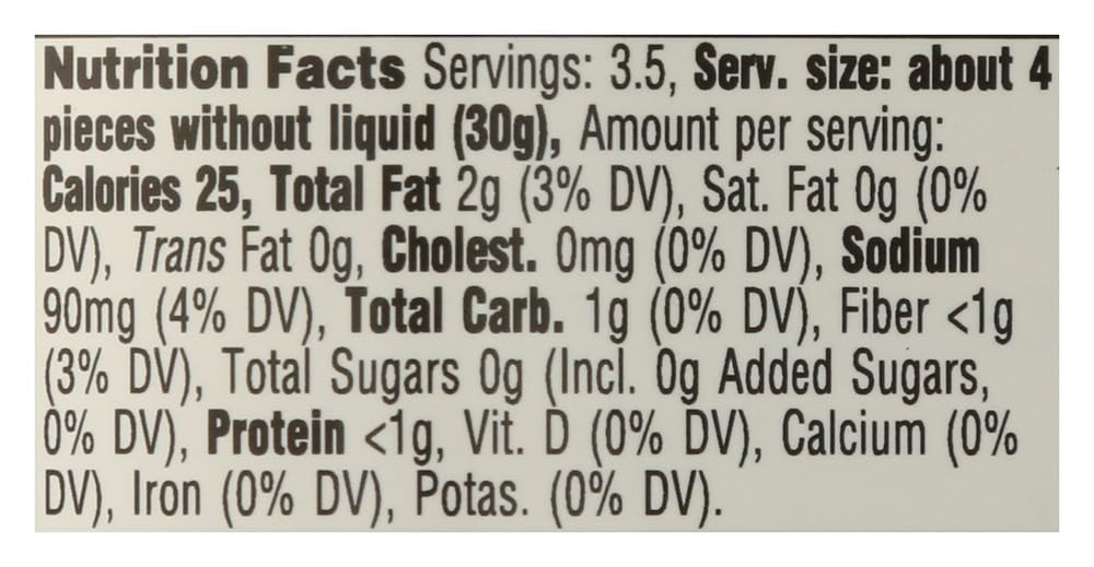 Marinated Artichoke Quarters 6.5 Oz 365 By Whole Foods Market