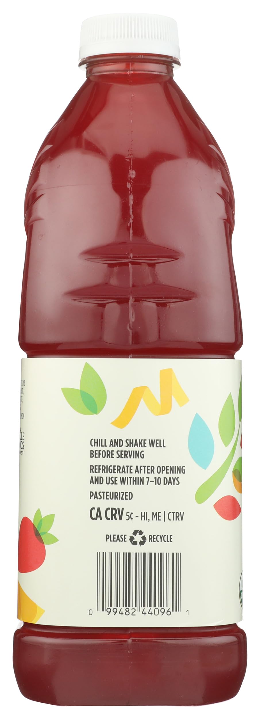 Organic Strawberry Lemonade 64 Fl Oz 1 Count 365 By Whole Foods Market
