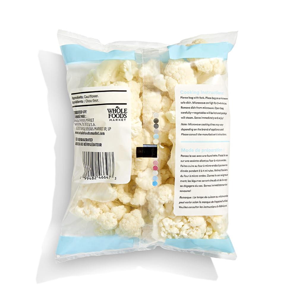 Cauliflower Florets 12 Oz 365 By Whole Foods Market