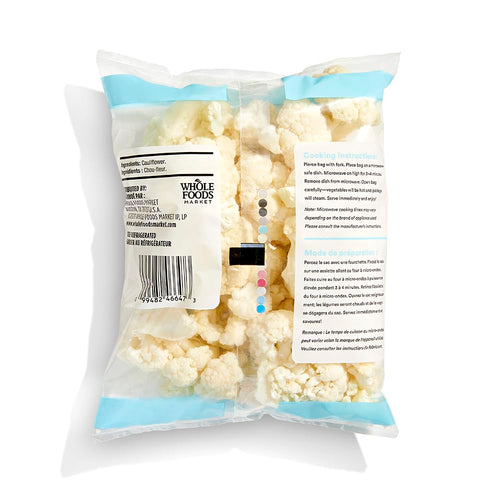 Cauliflower Florets 12 Oz 365 By Whole Foods Market
